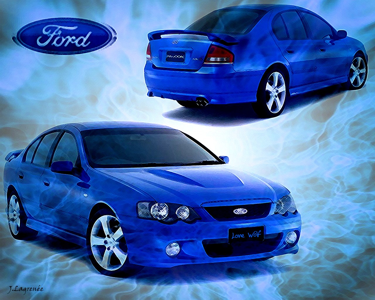 Fonds d'cran Voitures Ford Falcon BA XR8 2003