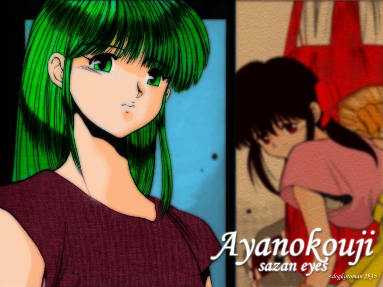 Fonds d'cran Manga 3x3 Eyes Yoko & Pa Ayanokoji