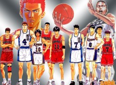 Fonds d'cran Manga Slam Dunk Kanagawa Players