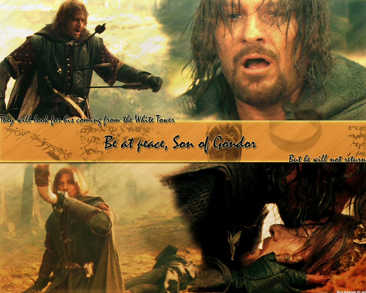 Fonds d'cran Cinma Le Seigneur des Anneaux : la Communaut de l'Anneau Boromir-Son of Gondor