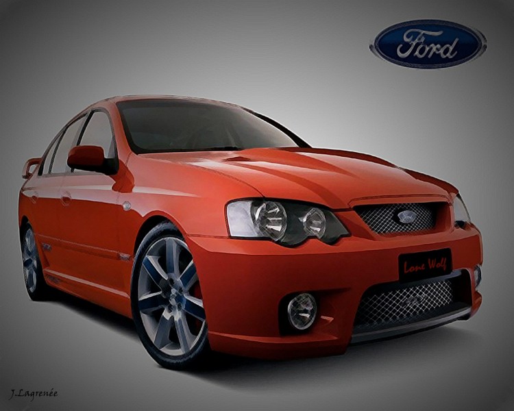 Fonds d'cran Voitures Ford Falcon BA FPV GT-P 2003