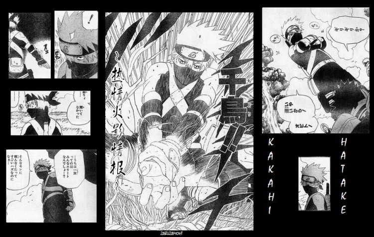 Fonds d'cran Art - Numrique Manga Kakashi enfant