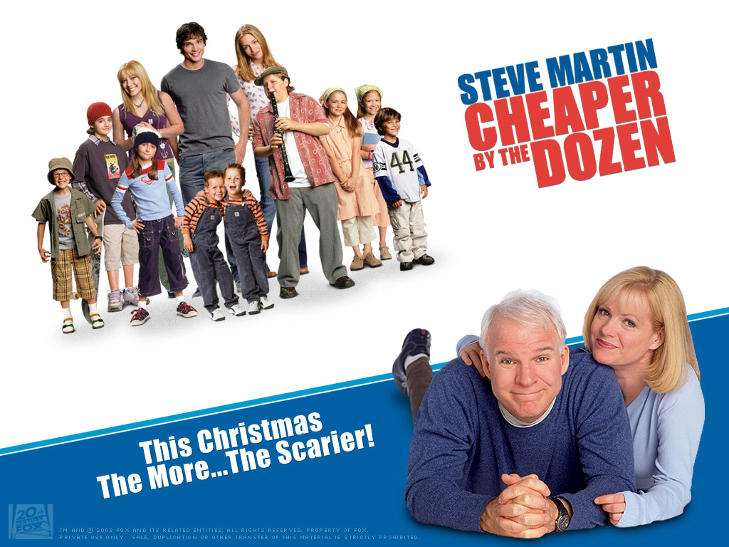 Fonds d'cran Cinma Treize  la Douzaine Cheaper By The Dozen