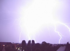 Fonds d'cran Nature orages de moissy