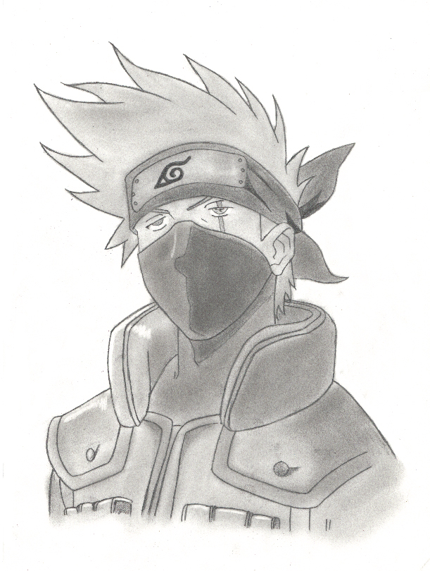 Fonds d'cran Art - Crayon Manga - Naruto 