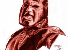 Fonds d'cran Art - Crayon HellBoy