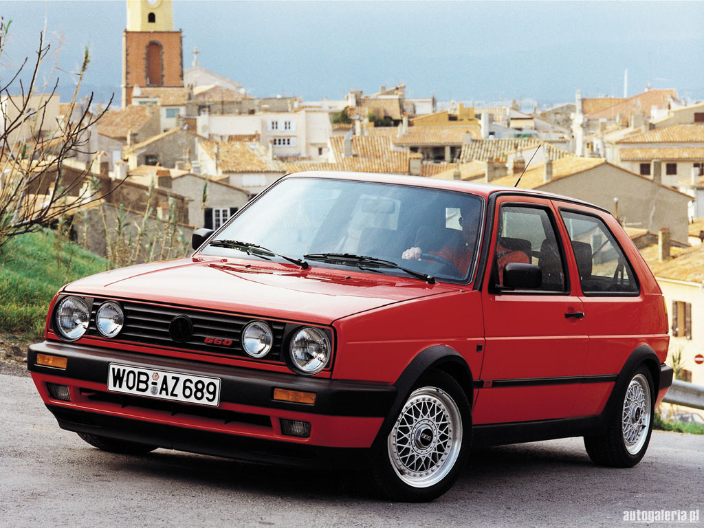 Wallpapers Cars Volkswagen VW Golf II GTi (1990)