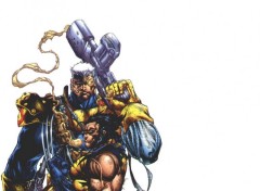 Fonds d'cran Comics et BDs Cable & Wolverine