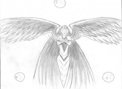 Fonds d'cran Art - Crayon mon elfe de yugioh