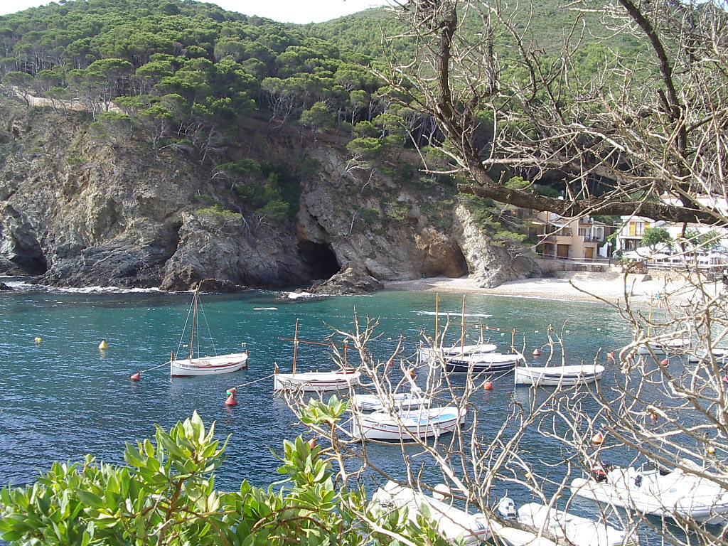 Fonds d'cran Nature Mers - Ocans - Plages Crique en Espagne