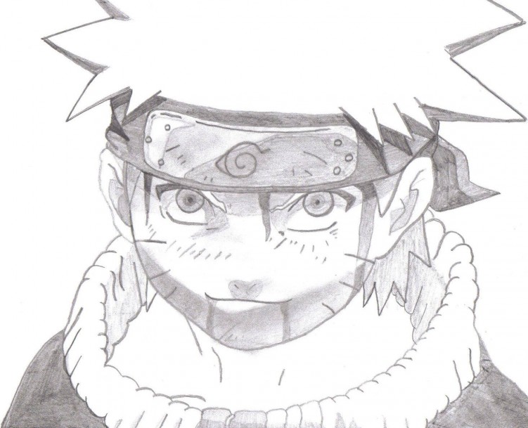 Wallpapers Art - Pencil Manga - Naruto Naruto