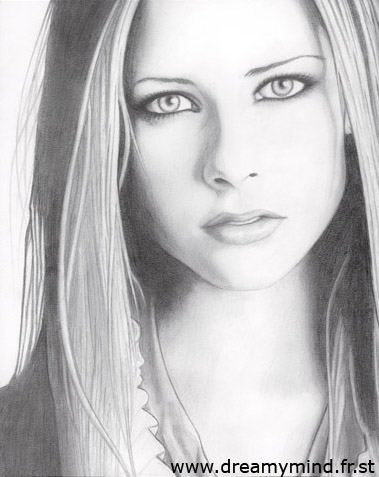 Wallpapers Art - Pencil Music Avril Lavigne