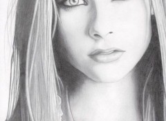 Wallpapers Art - Pencil Avril Lavigne