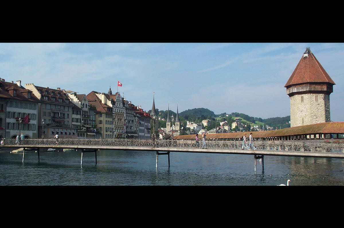 Fonds d'cran Voyages : Europe Suisse Lucerne - Le pont