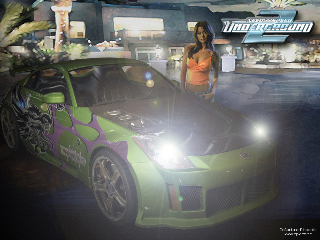 Wallpapers Video Games Need For Speed Underground 2 Pas mal la voiture!