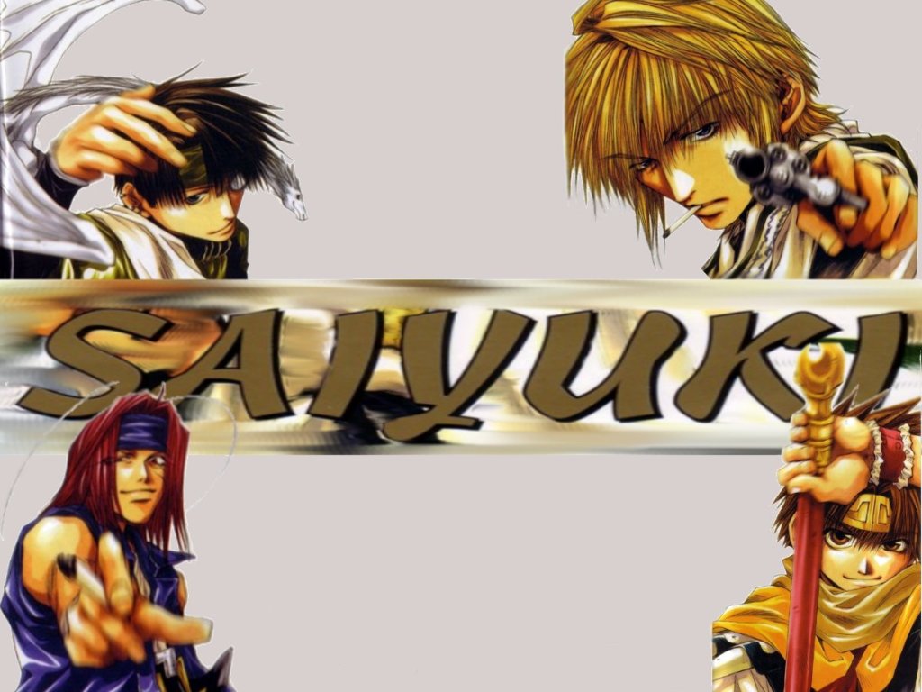 Fonds d'cran Manga Saiyuki Saiyuki Tome1