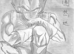 Wallpapers Art - Pencil VEGETA