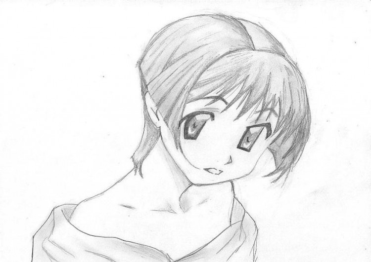 Fonds d'cran Art - Crayon Manga - Personnages Iori