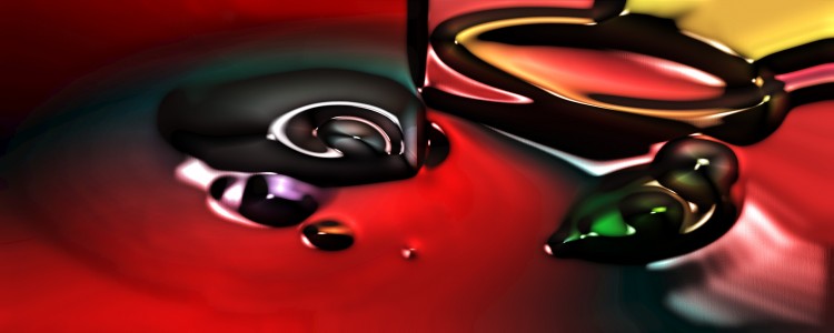 Wallpapers Dual Screen Digital Art Liquid