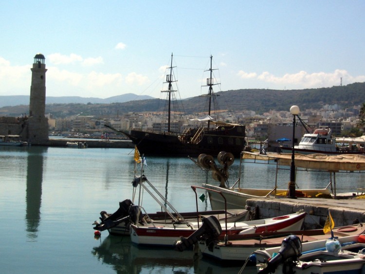 Wallpapers Trips : Europ Greece Port de Rethymnon