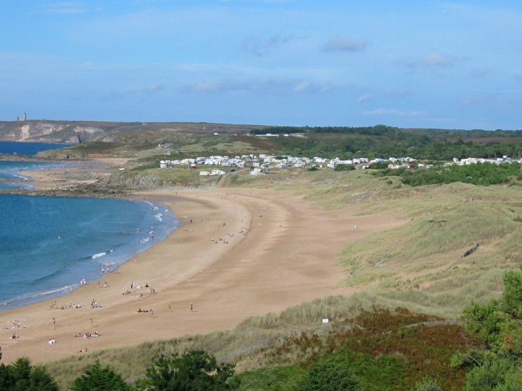 Wallpapers Trips : Europ France > Bretagne plhrel plage2