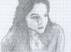 Wallpapers Art - Pencil Norah Jones