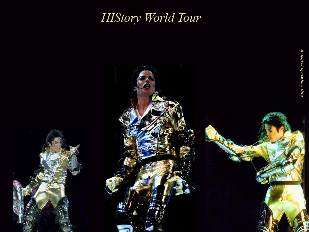 Fonds d'cran Musique Michael Jackson HIStory World Tour