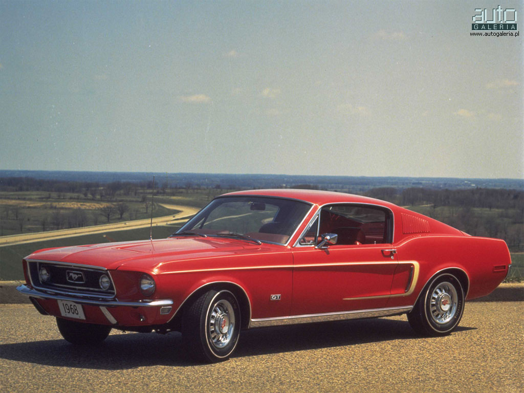 Fonds d'cran Voitures Ford Ford Mustang GT (1968)