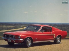 Fonds d'cran Voitures Ford Mustang GT (1968)