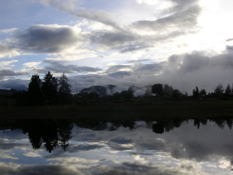 Fonds d'cran Nature Lacs - Etangs nuages