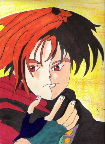 Fonds d'cran Art - Crayon Manga - Personnages mangas