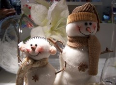 Fonds d'cran Objets Mr Snowman