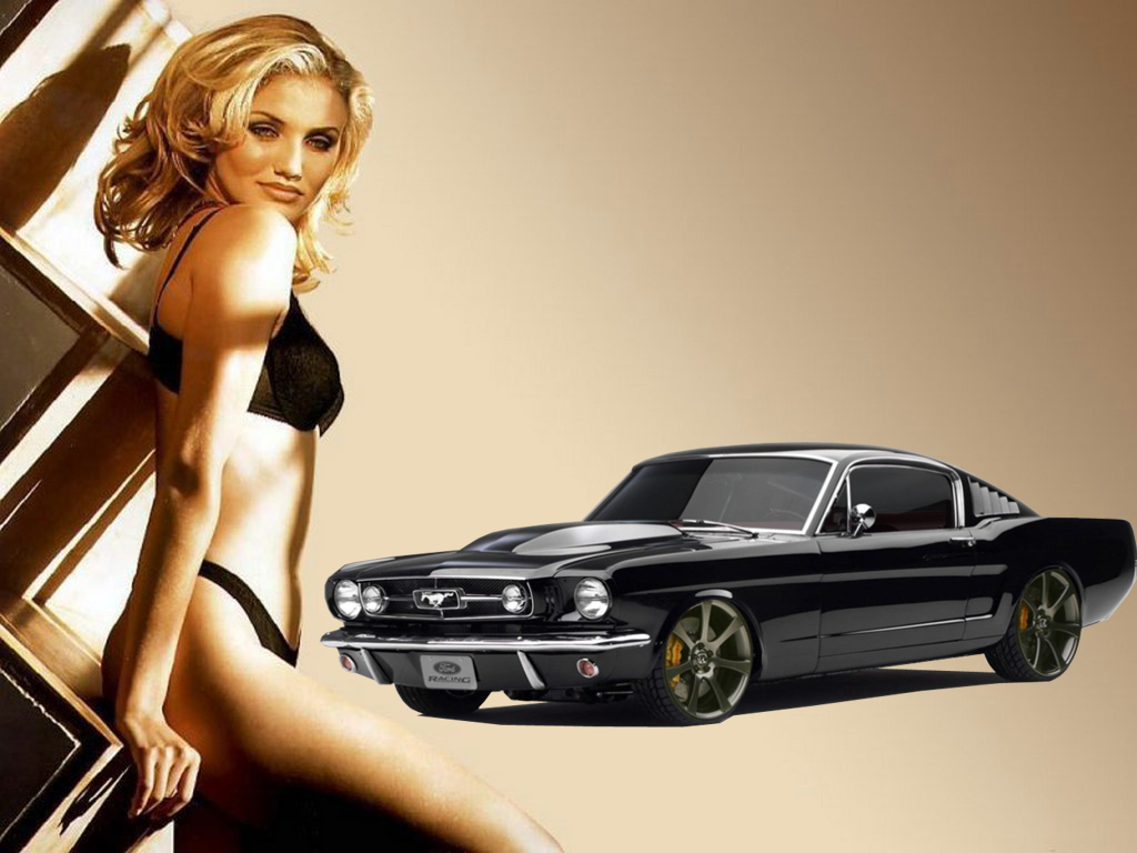 Wallpapers Cars Girls and cars 