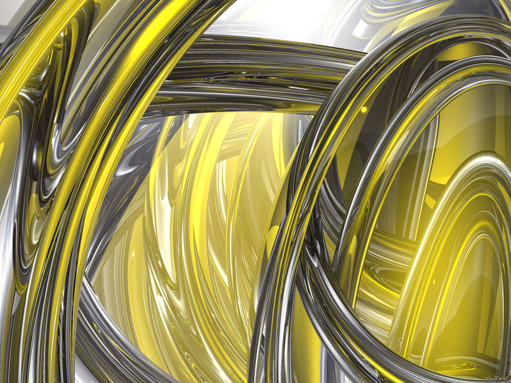 Wallpapers Digital Art 3D - Bryce Yellow