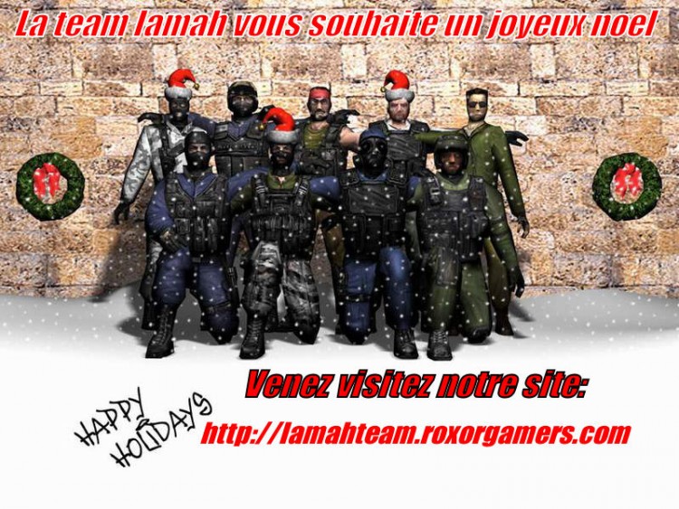 Wallpapers Video Games Counter-Strike Joyeux noel