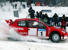 Fonds d'cran Voitures 206 WRC