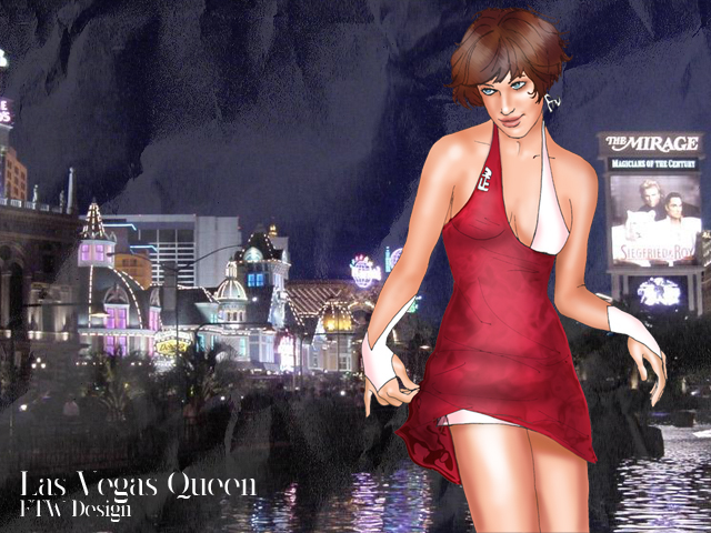 Wallpapers Digital Art Characters Las Vegas Queen v 2.0