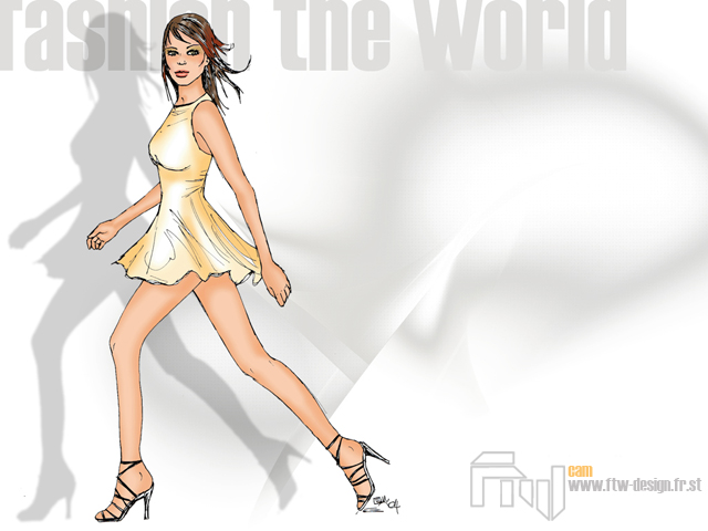 Wallpapers Digital Art Fashion Gold Fashion The World