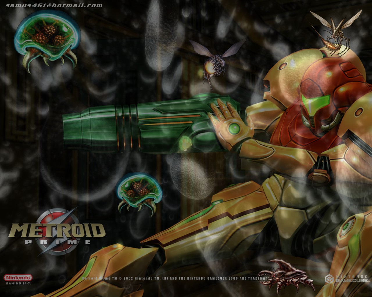 Fonds d'cran Jeux Vido Metrod Prime Metroid prime