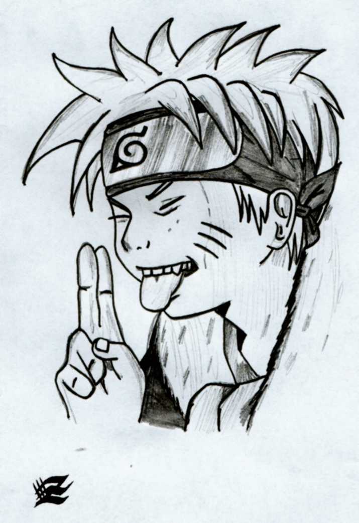 Wallpapers Art - Pencil Manga - Naruto H h!!