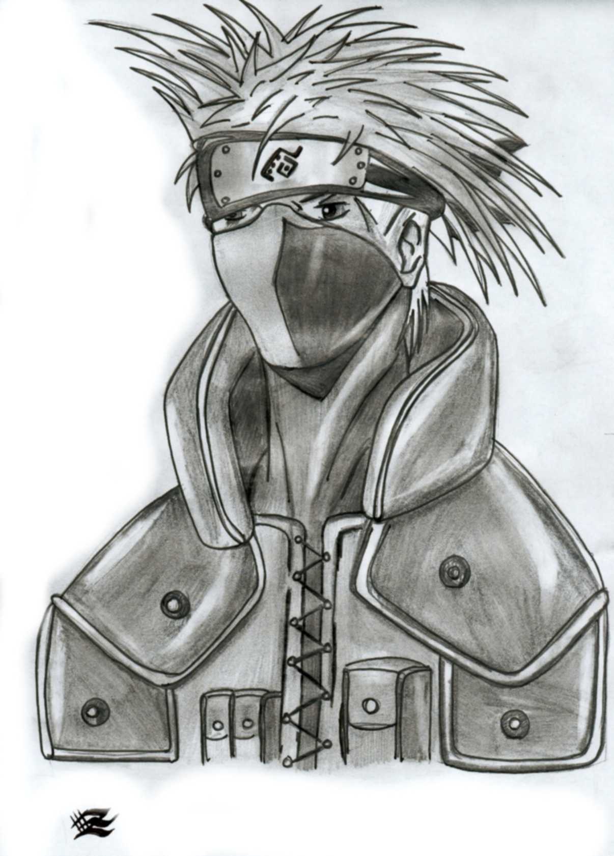 Fonds d'cran Art - Crayon Manga - Naruto Mon ninja