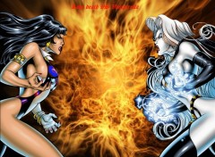 Fonds d'cran Comics et BDs Lady death Vs Vampirella