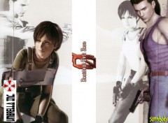 Fonds d'cran Jeux Vido Resident Evil 0 Rebecca Chambers-Billy Coen