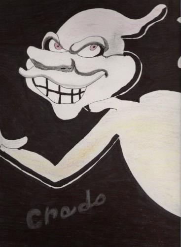 Fonds d'cran Art - Crayon Dessins anims - Casper crado