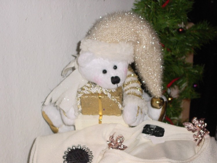 Fonds d'cran Objets Peluches pere noel de grosnounours