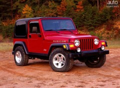 Wallpapers Cars Jeep Wrangler Rubicon (2003)