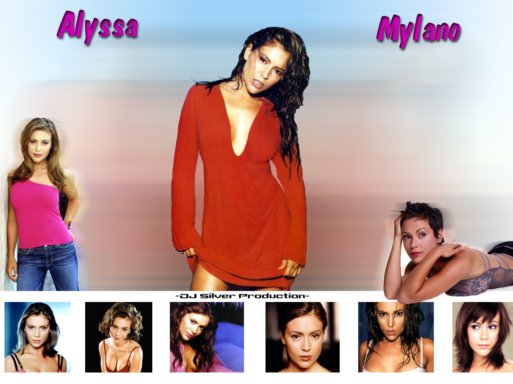 Fonds d'cran Clbrits Femme Alyssa Milano 