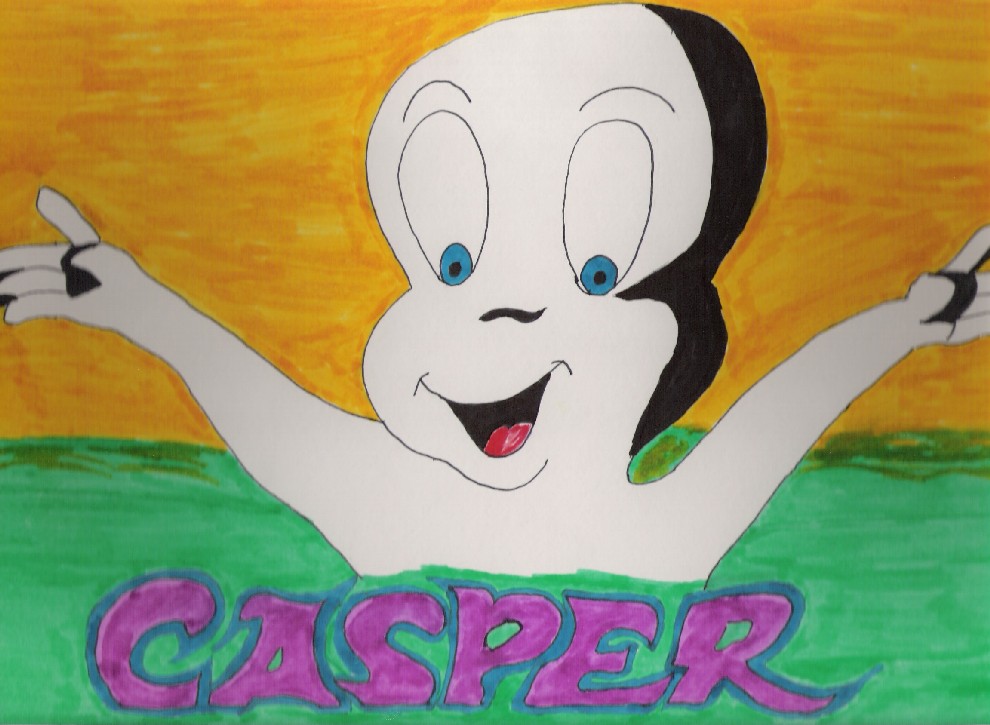 Fonds d'cran Art - Crayon Dessins anims - Casper casper