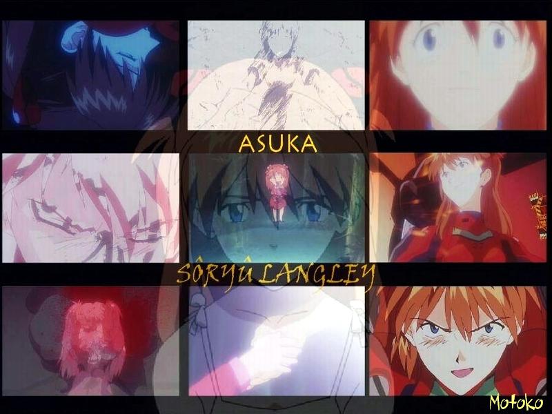 Wallpapers Cartoons Evangelion Asuka Sry Langley