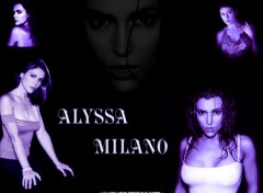 Fonds d'cran Clbrits Femme Alyssa Milano